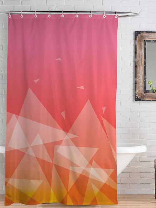 rightgifting water repellent polyester shower curtain 7 feet for bathroom with 10 hooks (48 x 84 inches , multi-colored) - 17541470 -  Standard Image - 0