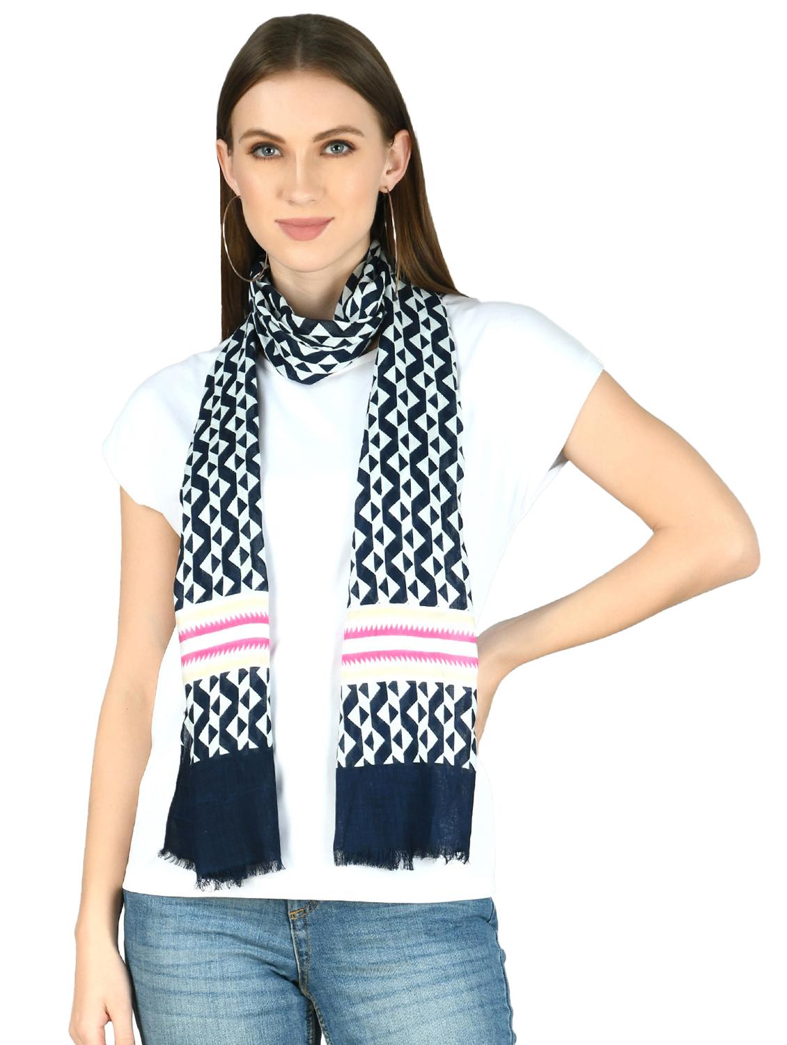 black viscose stole - 17544386 - Standard Image - 2