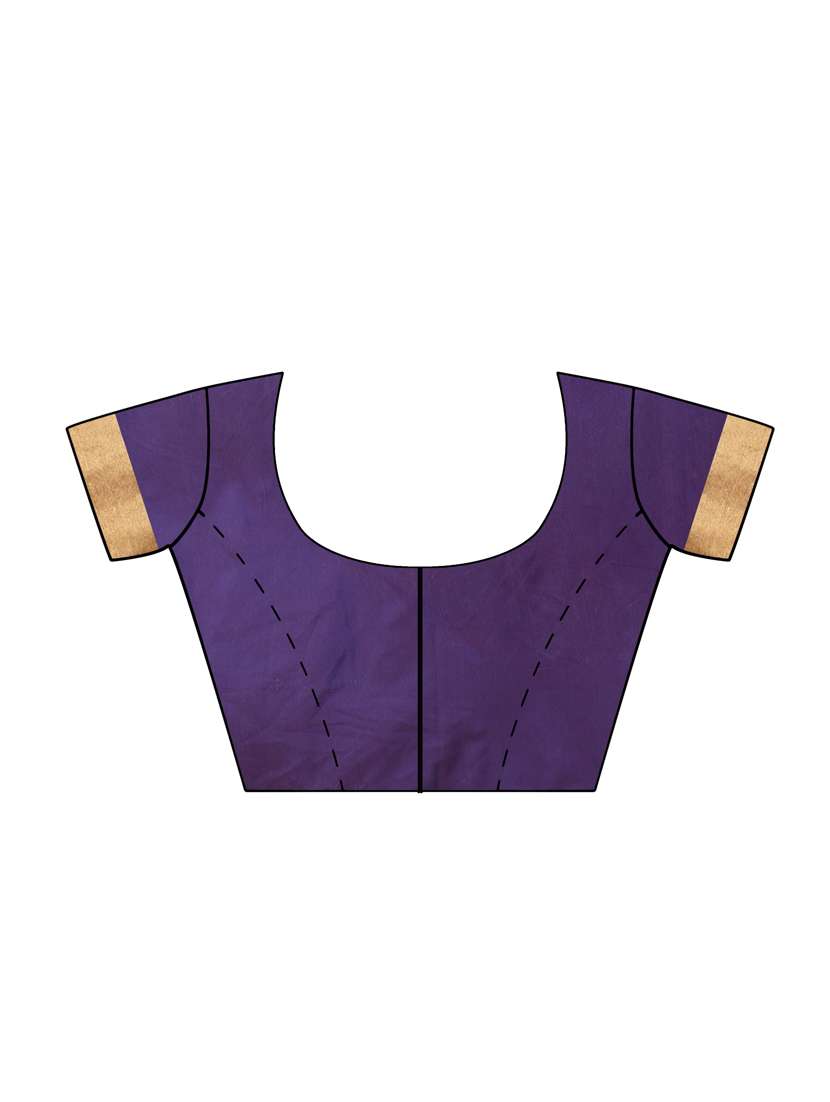 zari work woven saree with blouse - 17545787 - Standard Image - 2
