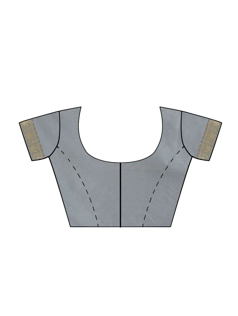 ethnic motifs  banarasi saree with blouse - 17545798 -  Standard Image - 2