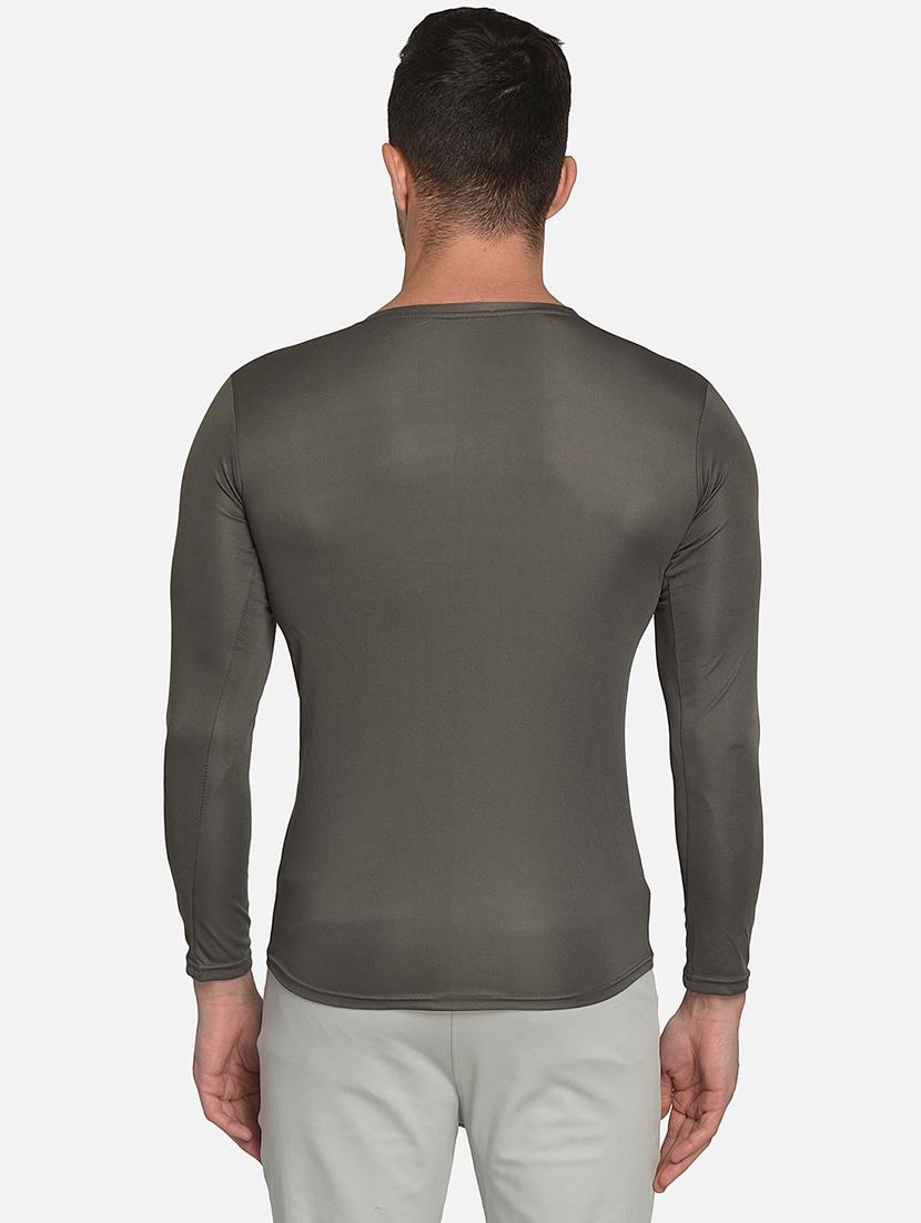 grey solid t-shirt - 17546864 - Standard Image - 2