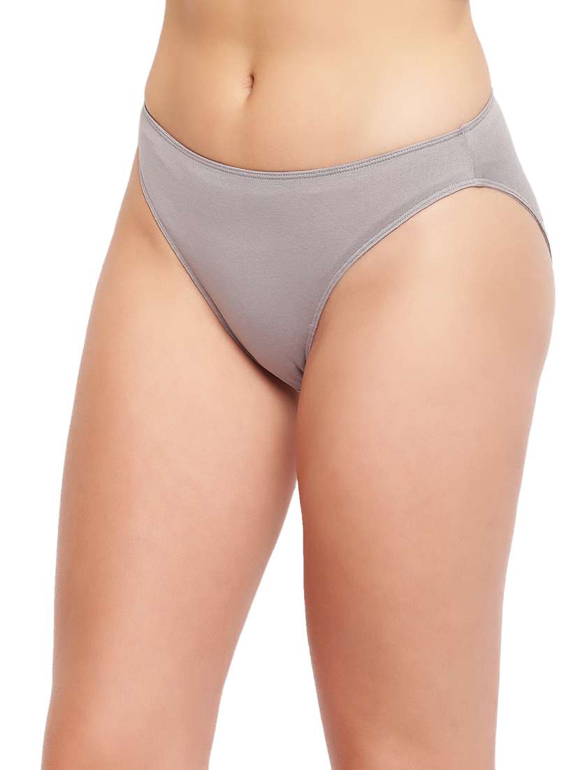set of 3 solid bikini panty - 17546936 -  Standard Image - 2