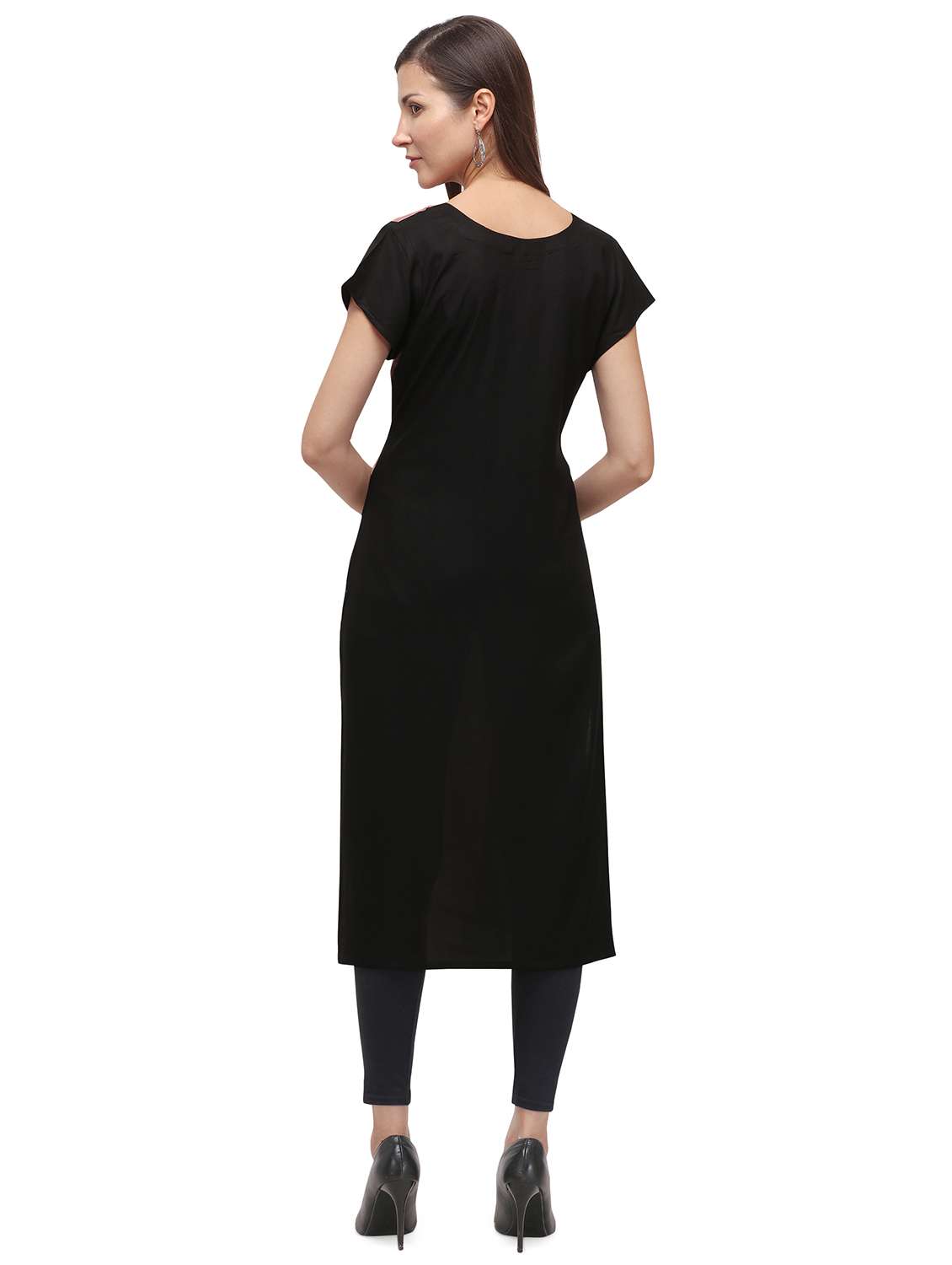 women's straight kurta - 17547293 - Standard Image - 2