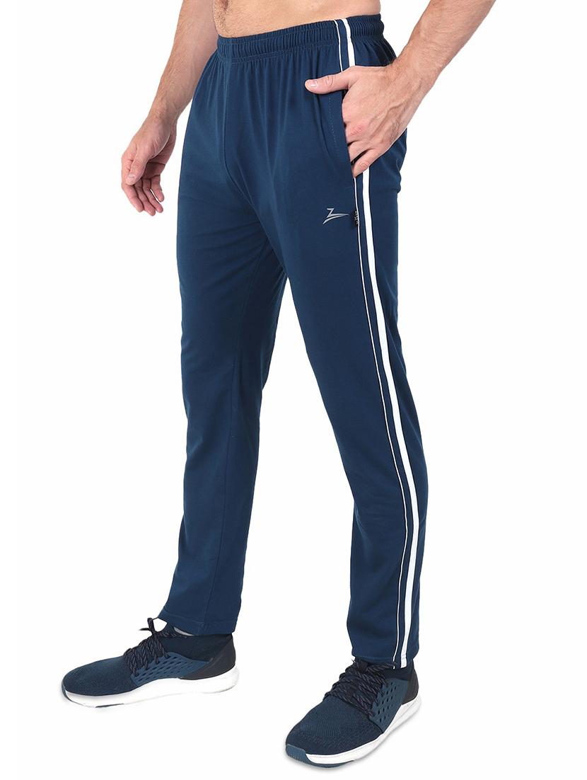 navy blue and grey set of 2 full length track pant - 17548062 - Standard Image - 2