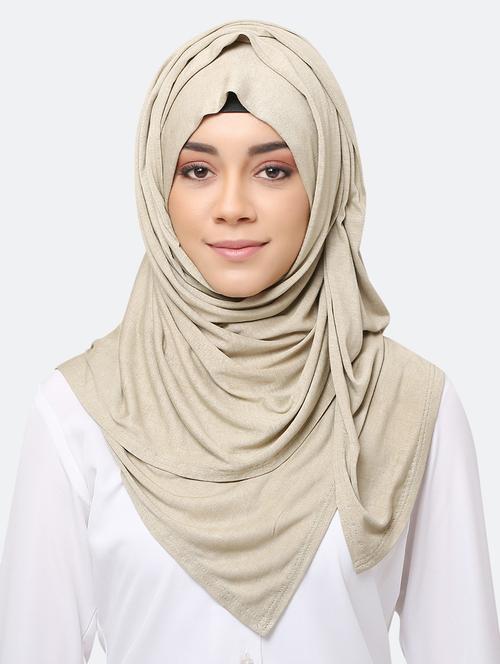 beige jersey scarf - 17550596 -  Standard Image - 0
