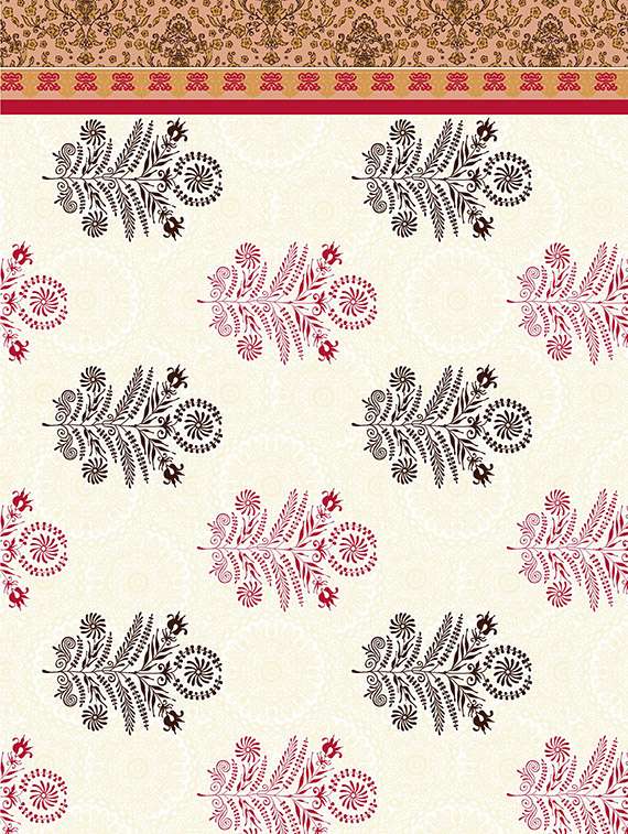 the oscar collection double bedsheet set super king size 180 tc cotton pink colour - 17554455 -  Standard Image - 2