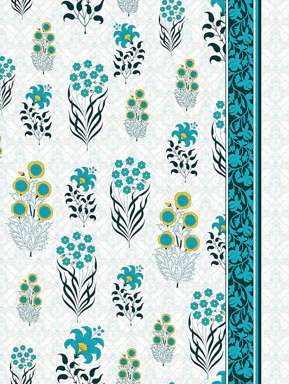 the oscar collection double bedsheet set super king size 180 tc cotton green colour - 17554468 -  Standard Image - 2