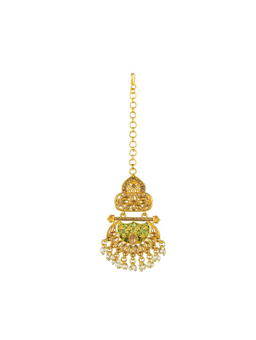 gold plated chandellier earring - 17556999 - Standard Image - 2