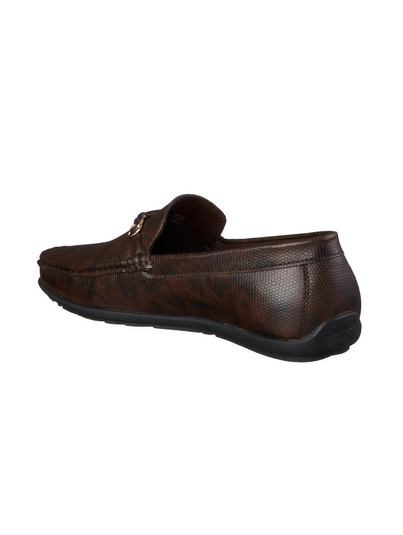 brown pu slip on loafers - 17558205 - Standard Image - 2