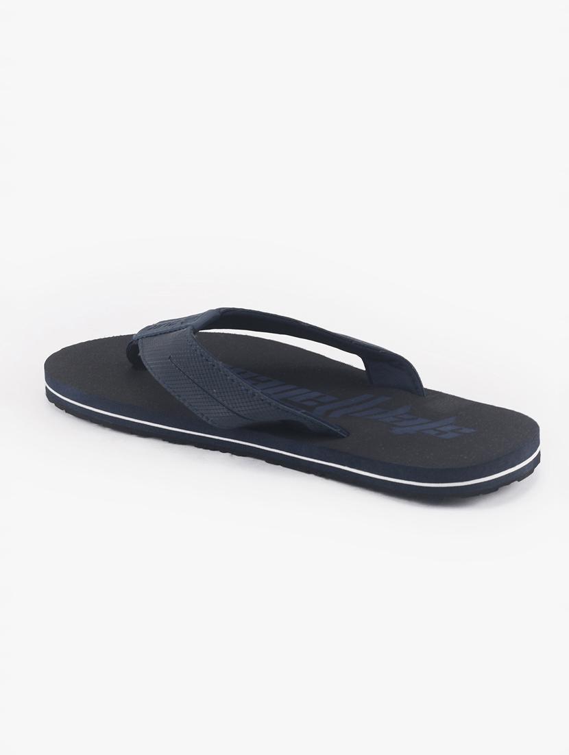 navy pu toe separator flip flops - 17558245 - Standard Image - 2