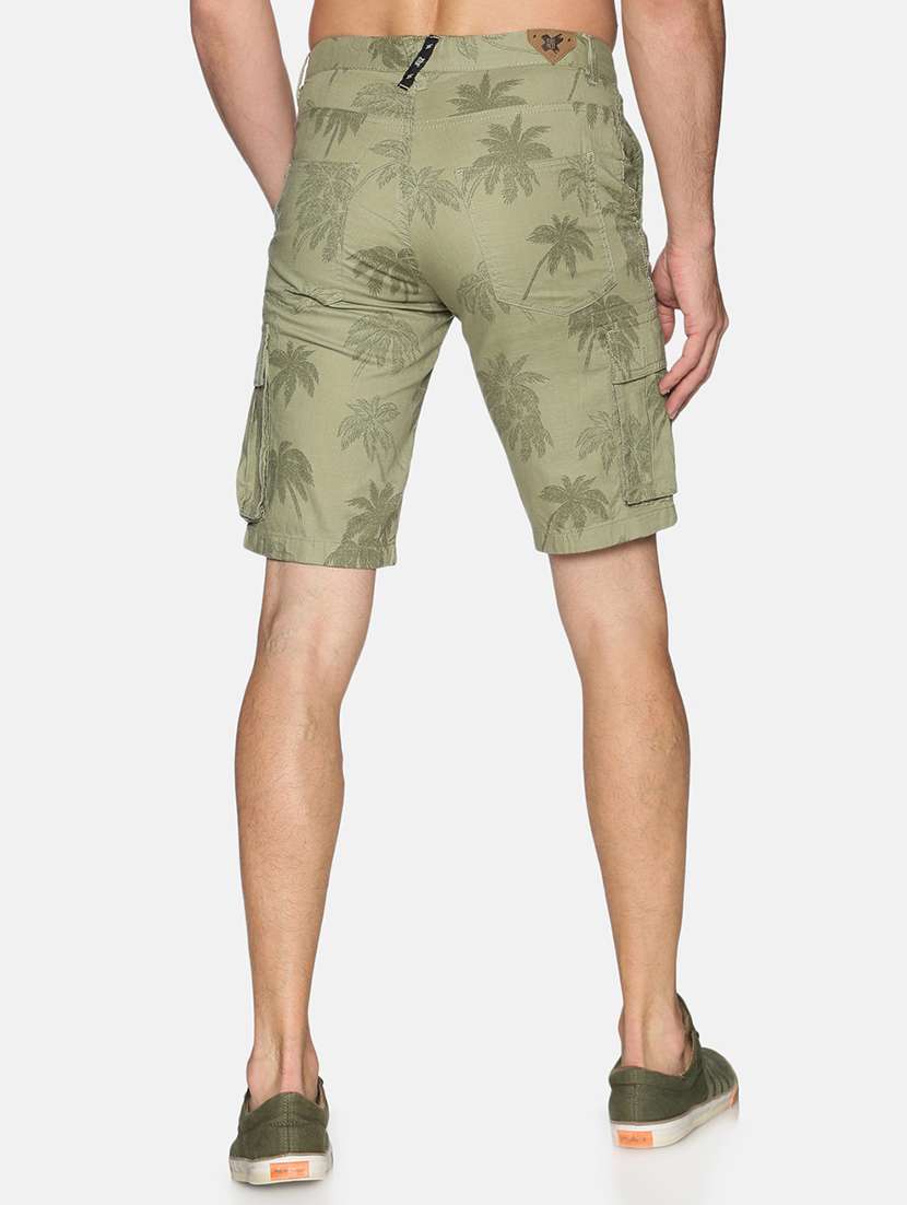green denim short - 17559912 - Standard Image - 2