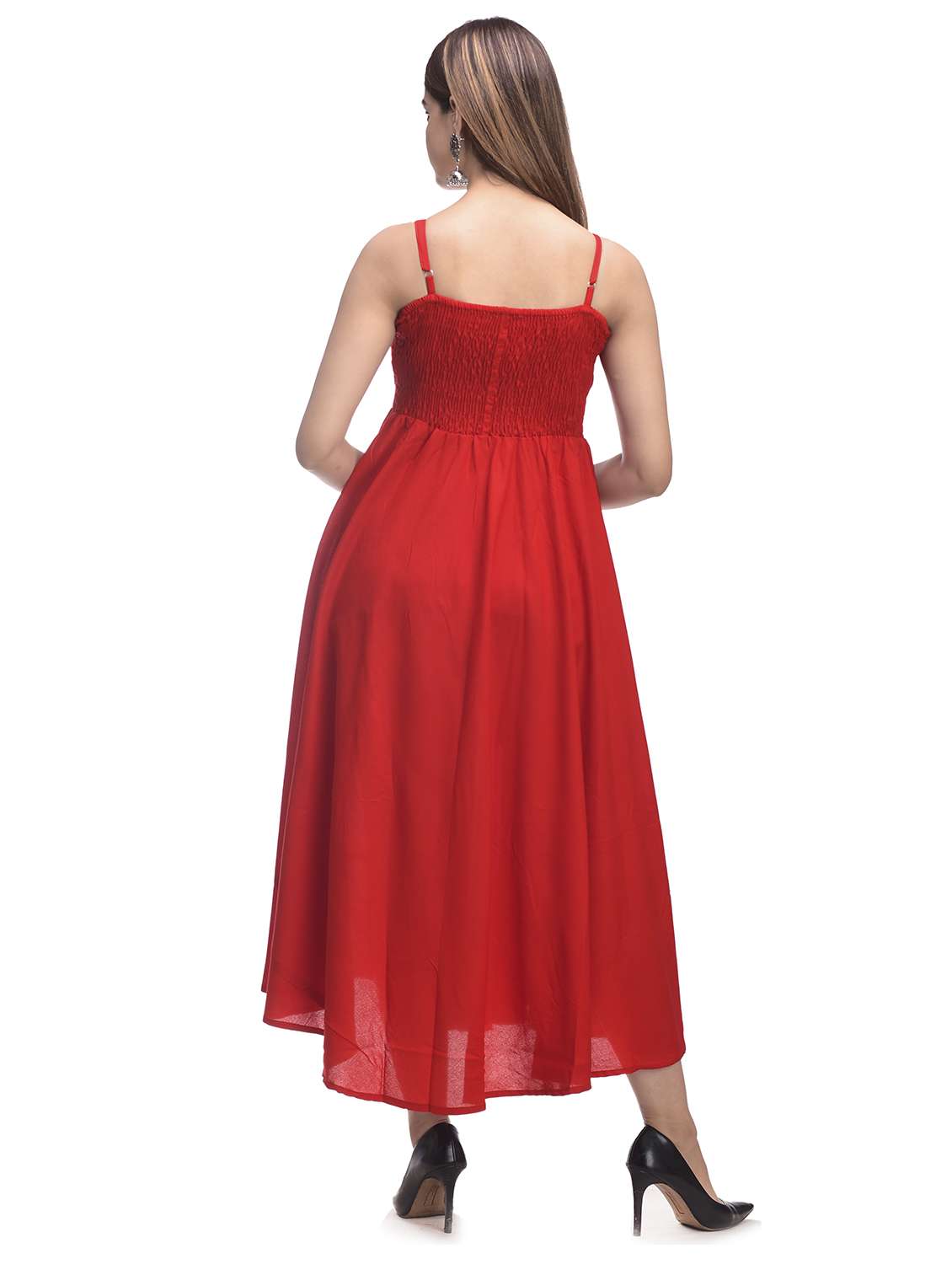 women's fit & flare floral dress - 17562722 -  Standard Image - 2