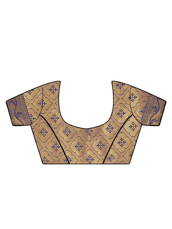 women's banarasi saree with blouse - 17563299 -  Standard Image - 2