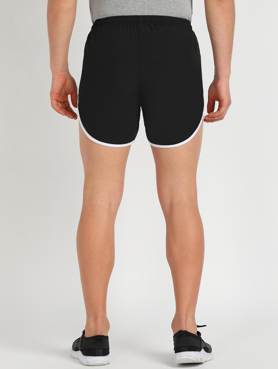 black side striped shorts - 17563373 - Standard Image - 2
