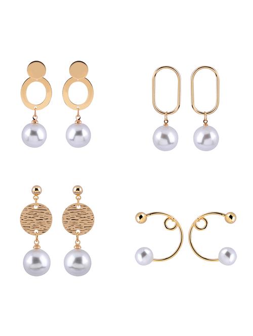 drop earrings combo set  - 17563825 -  Standard Image - 0