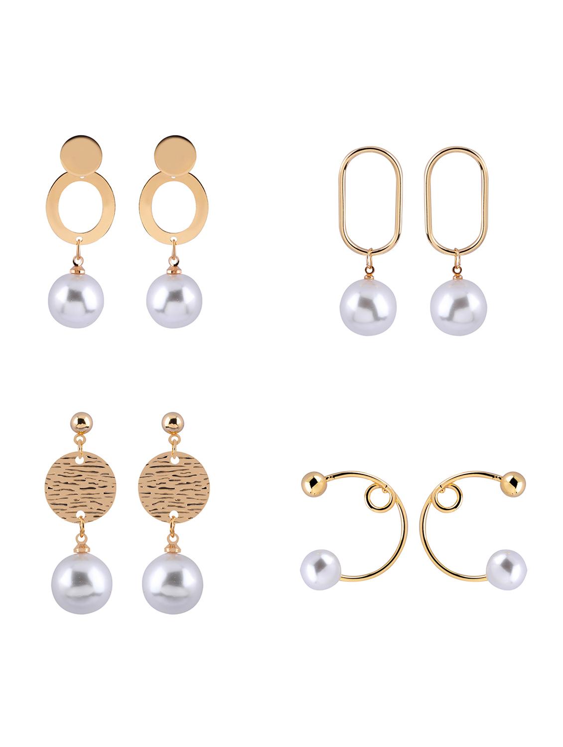 drop earrings combo set  - 17563825 -  Zoom Image - 0