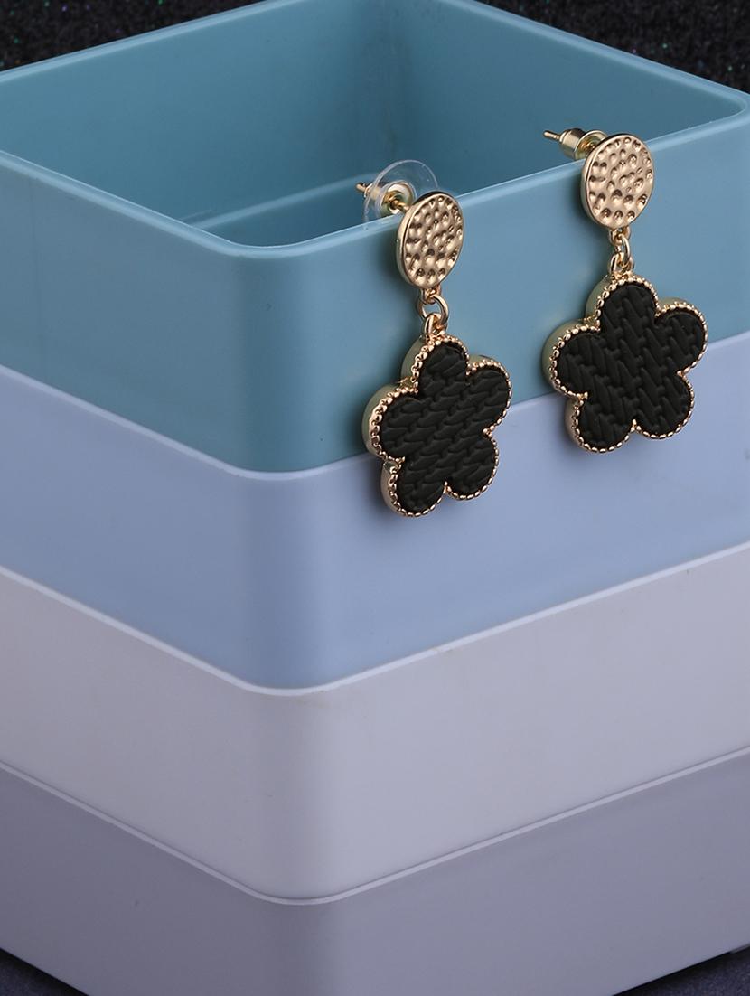 black metal drop earring - 17563877 -  Zoom Image - 0