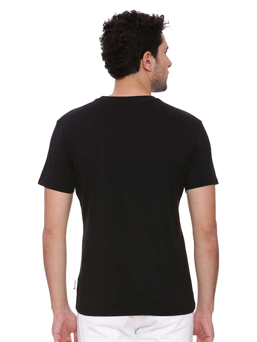 black printed t-shirt - 17564154 - Standard Image - 2
