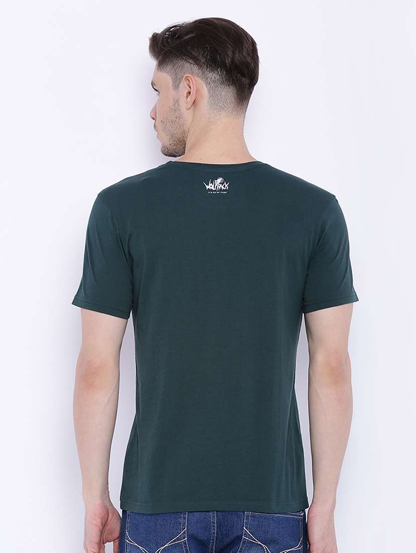 teal printed t-shirt - 17564158 -  Standard Image - 2