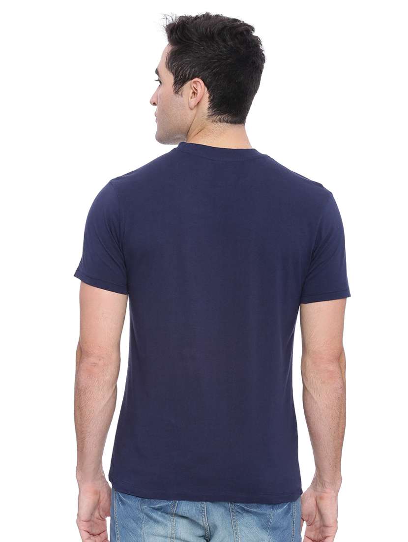 navy blue printed t-shirt - 17564159 -  Standard Image - 2
