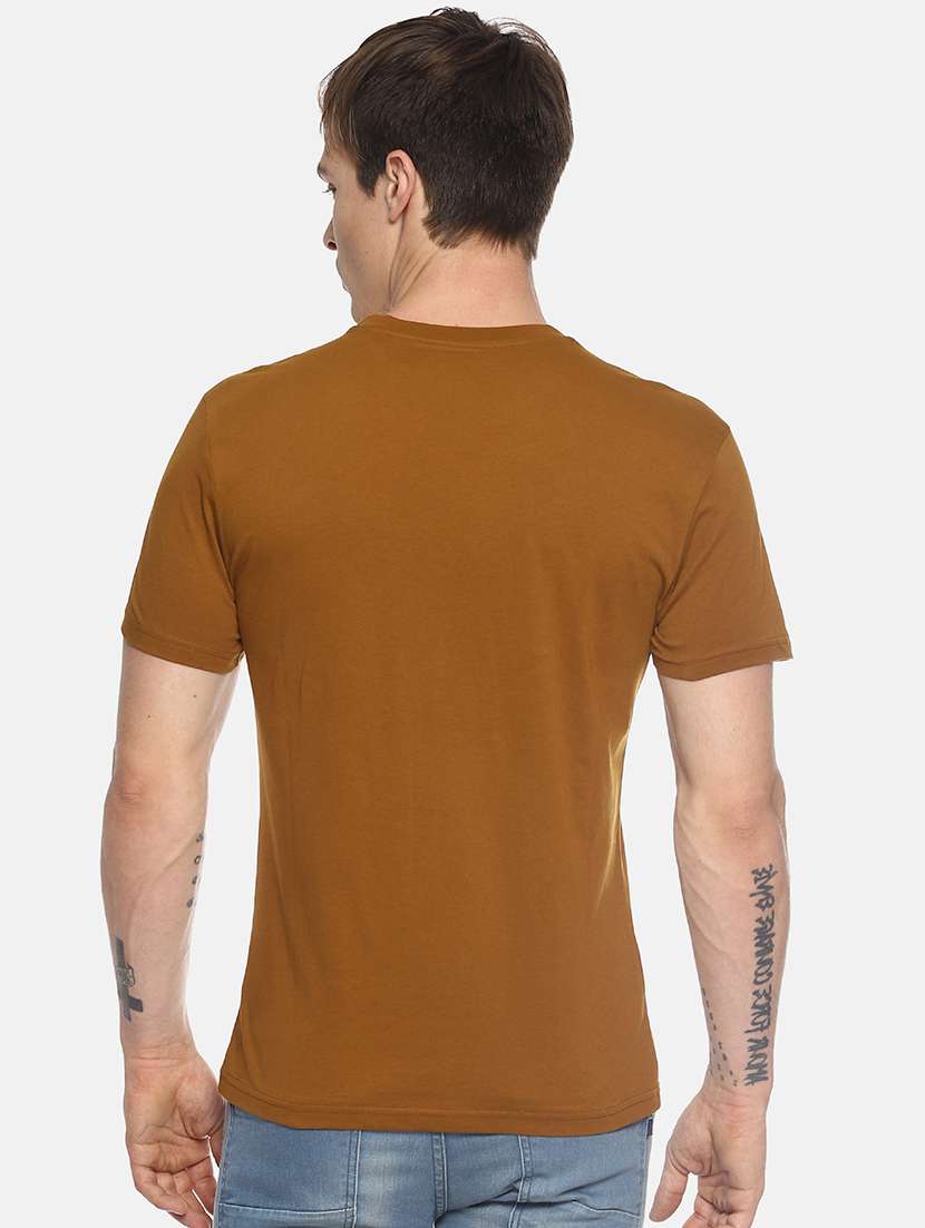 brown printed t-shirt - 17564162 -  Standard Image - 2