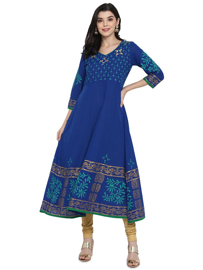 women's flared kurta - 17564496 - Zoom Image - 0