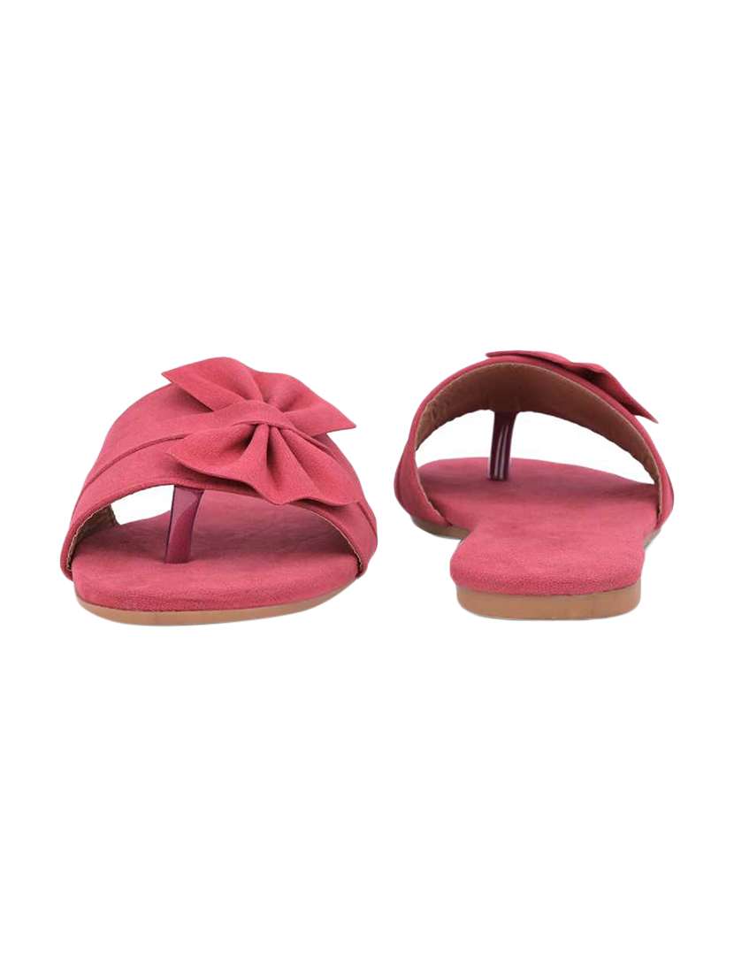 pink suede slip on sandals - 17565467 -  Standard Image - 2