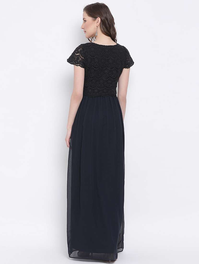 women's fit & flare maxi dress - 17567042 - Standard Image - 2