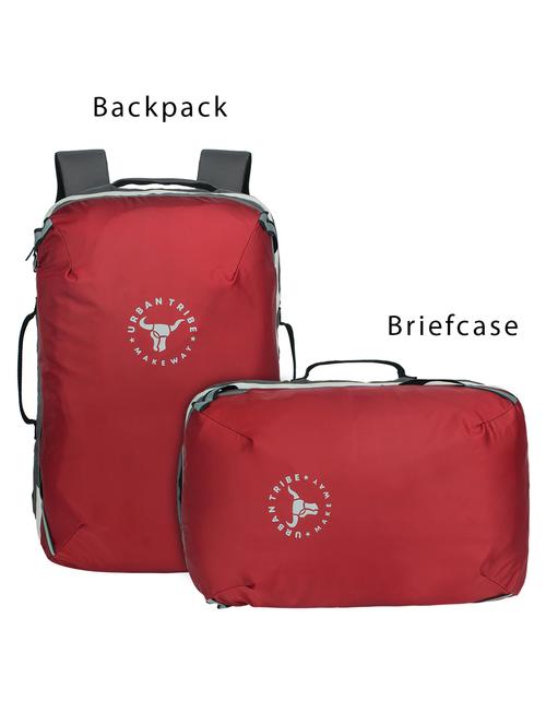 red polyester backpack - 17567141 - Standard Image - 0
