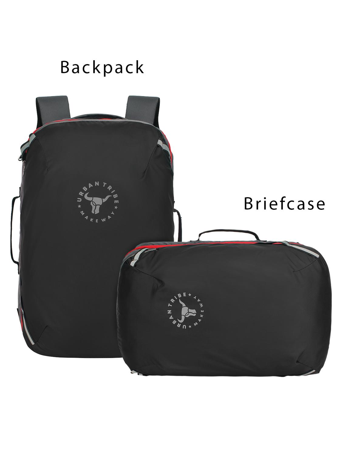 black polyester backpack - 17567144 - Zoom Image - 0