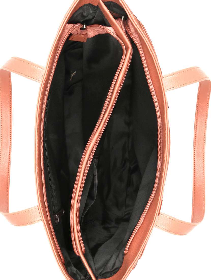 pink leatherette (pu) handbag - 17567292 -  Standard Image - 2