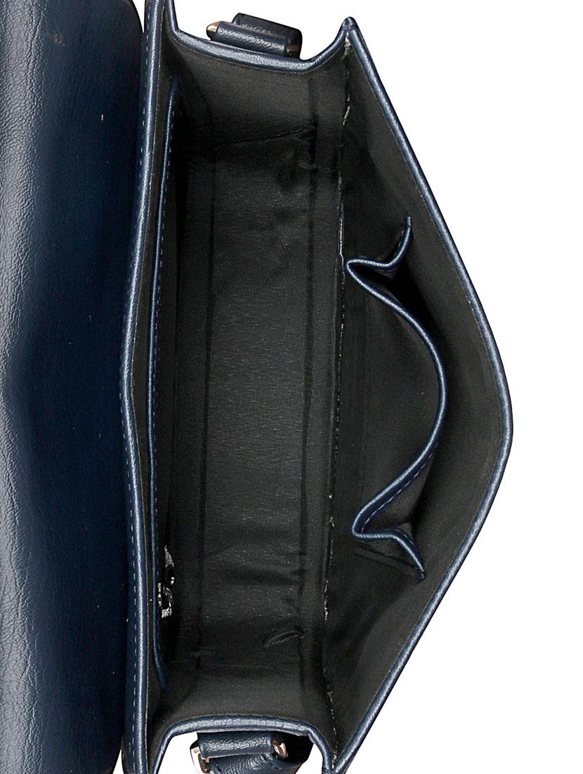 blue leatherette (pu) sling bag - 17567316 - Standard Image - 2