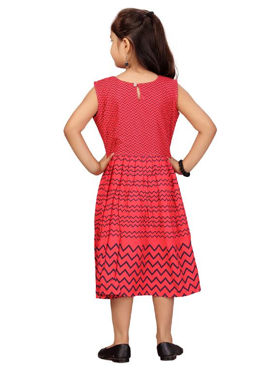 red cotton party gown - 17568451 - Standard Image - 2