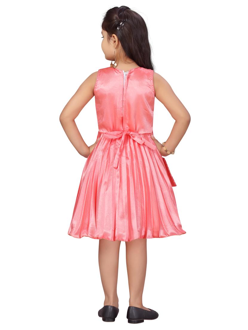 red silk blend frock - 17568453 - Standard Image - 2