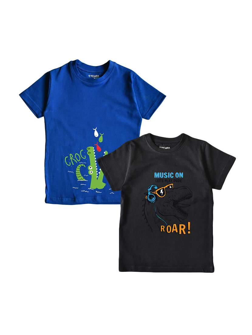 set of 2 graphic t-shirt