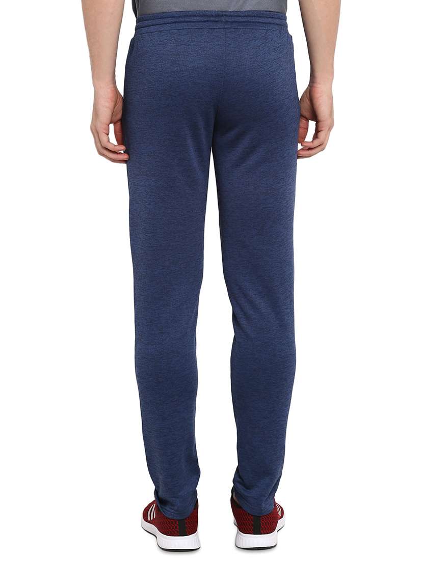 blue color block full length track pant - 17570394 -  Standard Image - 2