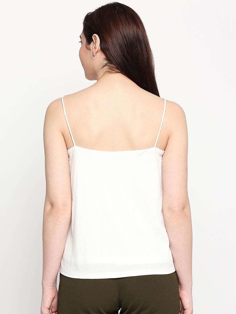 cami neck solid top - 17571090 - Standard Image - 2