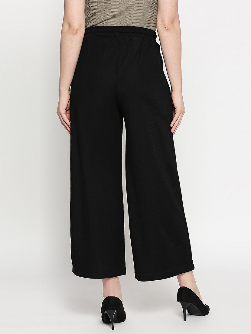 high rise flared palazzos - 17572740 - Standard Image - 2