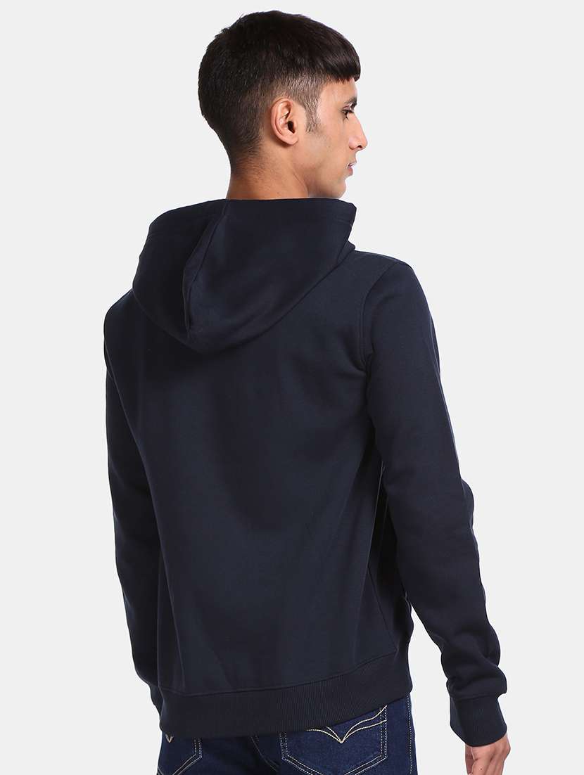 navy blue printed sweatshirt - 17572761 -  Standard Image - 2