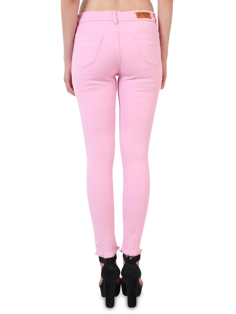 women's plain slim fit jeans - 17573660 - Standard Image - 2