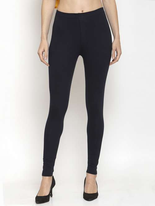 blue solid legging - 17574385 - Standard Image - 0