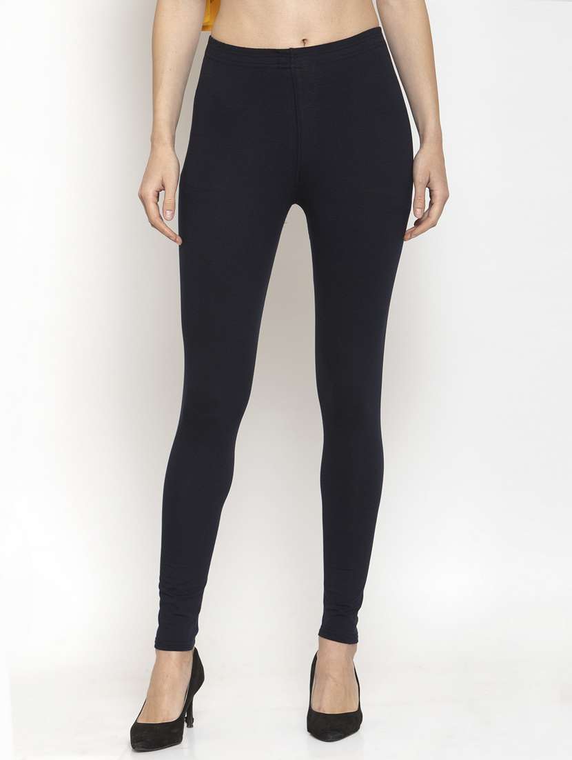blue solid legging - 17574385 - Zoom Image - 0