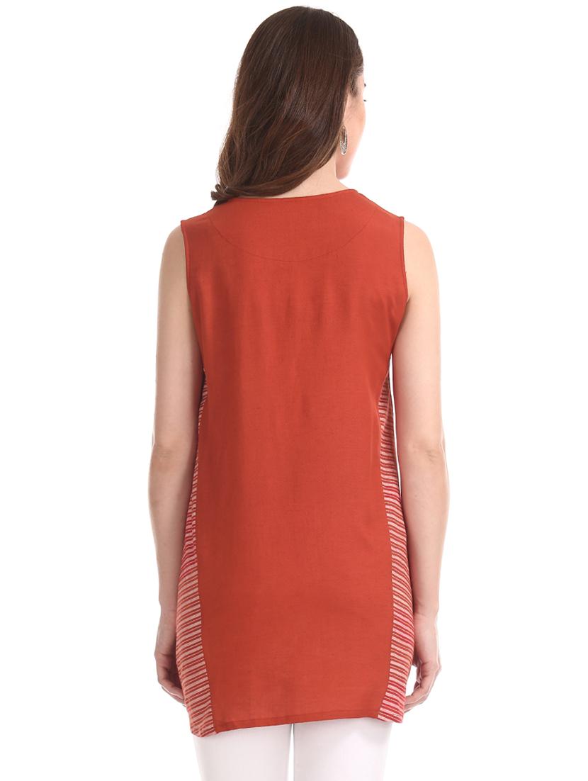 round neck a-line tunic - 17581168 - Standard Image - 2