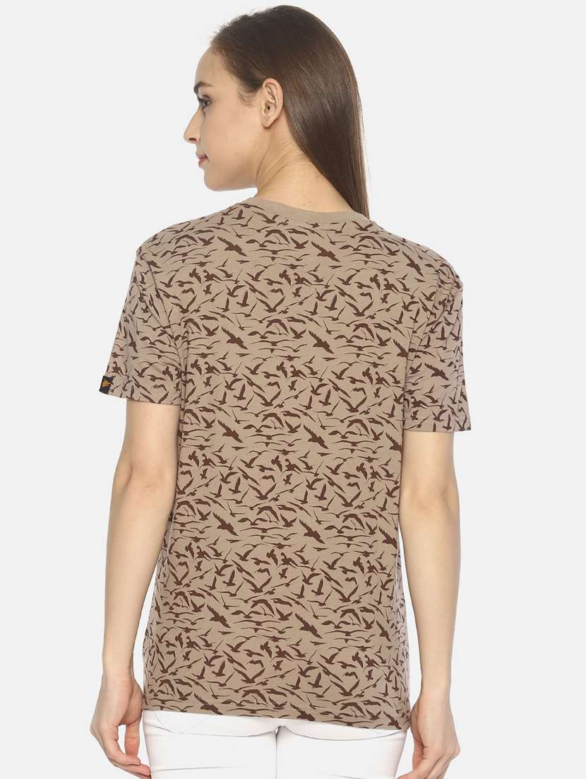 women's all over print v neck t-shirt - 17581296 -  Standard Image - 2