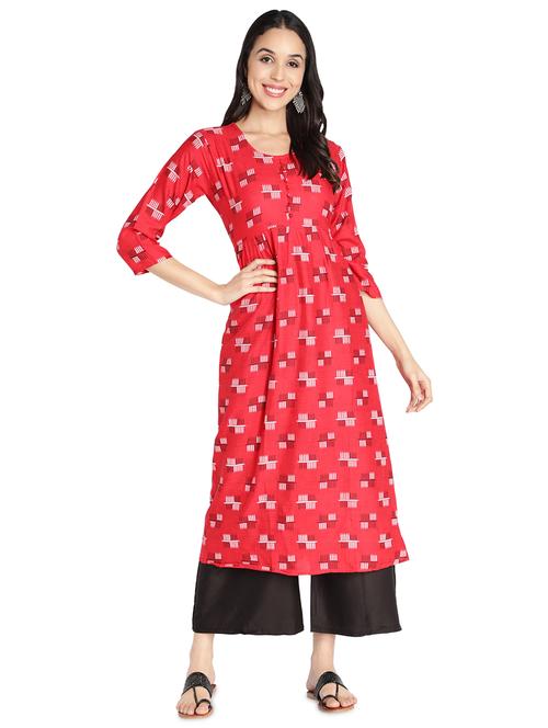 women's a-line kurta - 17583152 - Standard Image - 0