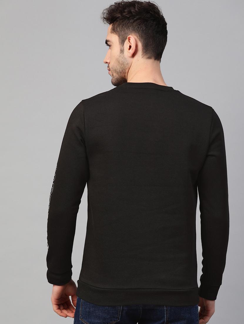black printed sweatshirt - 17584141 - Standard Image - 2