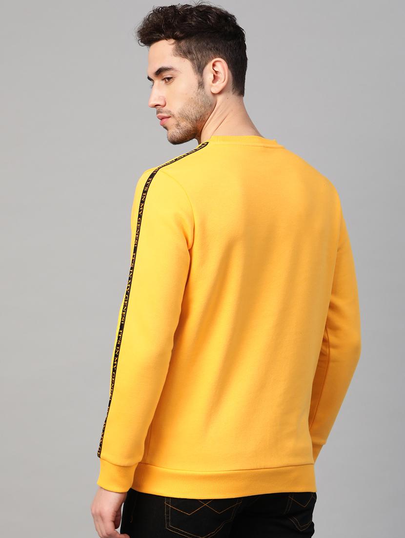 yellow taped sweatshirt - 17584147 - Standard Image - 2