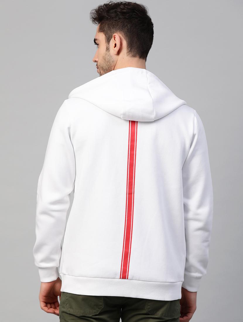 white printed sweatshirt - 17584173 - Standard Image - 2