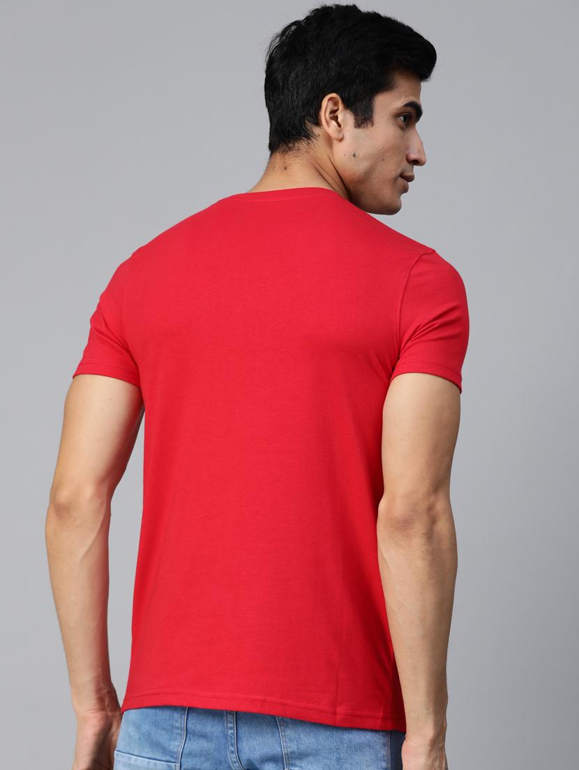 red printed t-shirt - 17584193 - Standard Image - 2