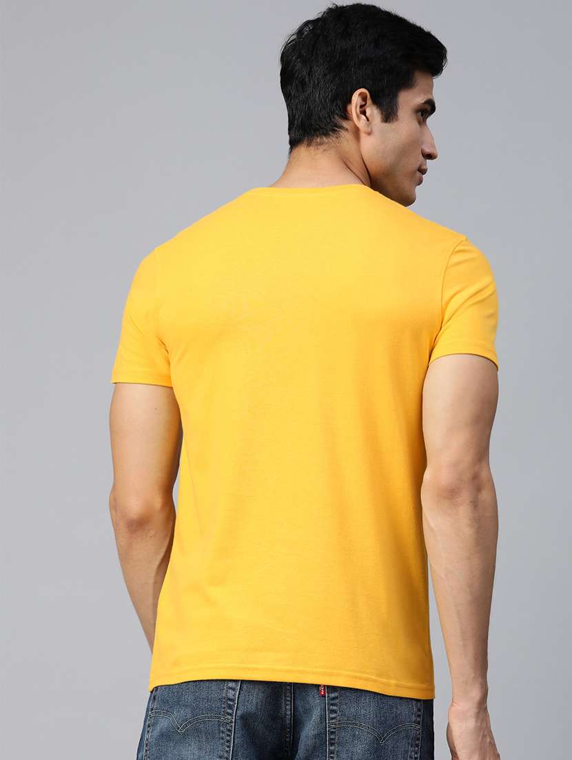 yellow printed t-shirt - 17584196 - Standard Image - 2